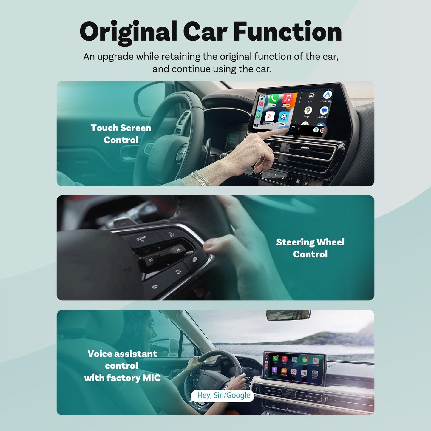 Mini Ultra Cube wireless CarPlay Android Auto Adapter