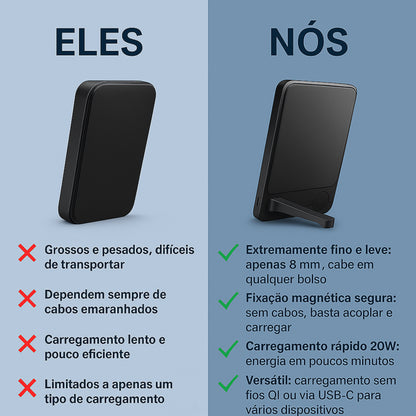PowerBank Magnética - SlimCharge