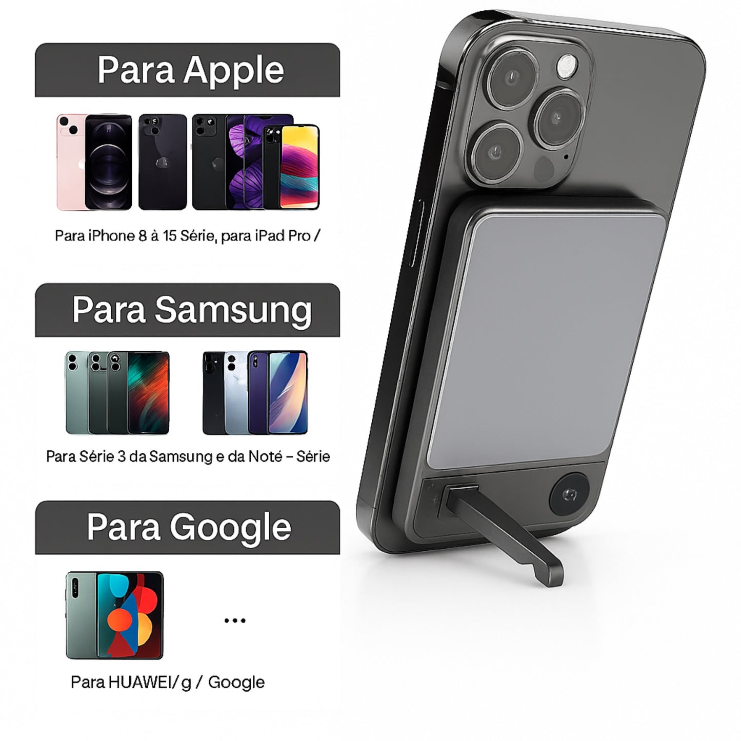 PowerBank Magnética - SlimCharge
